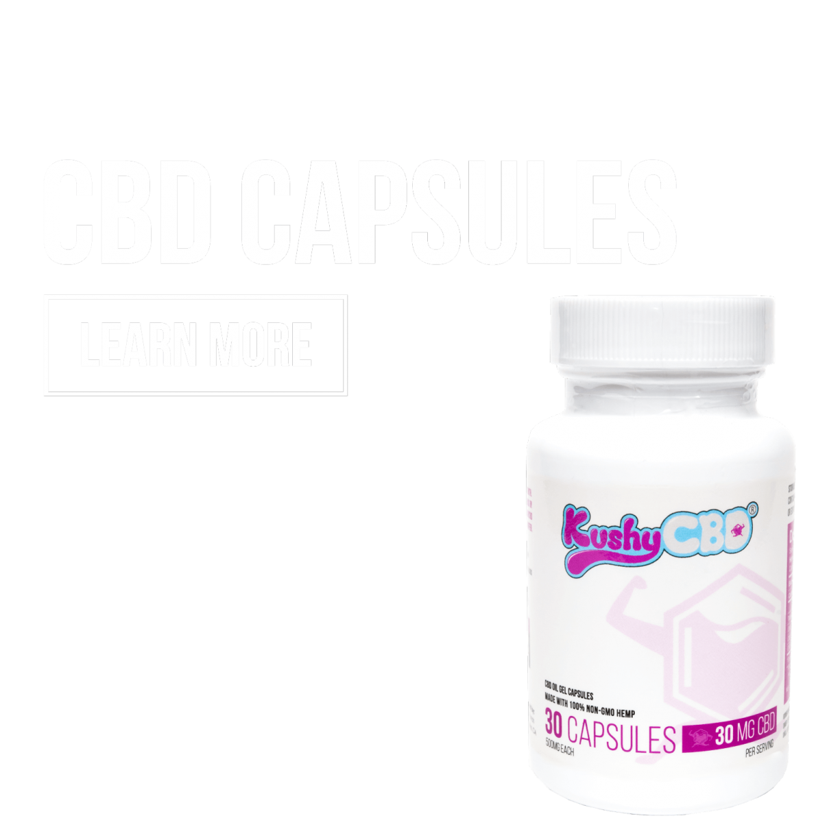 kushy cbd gel capsule card