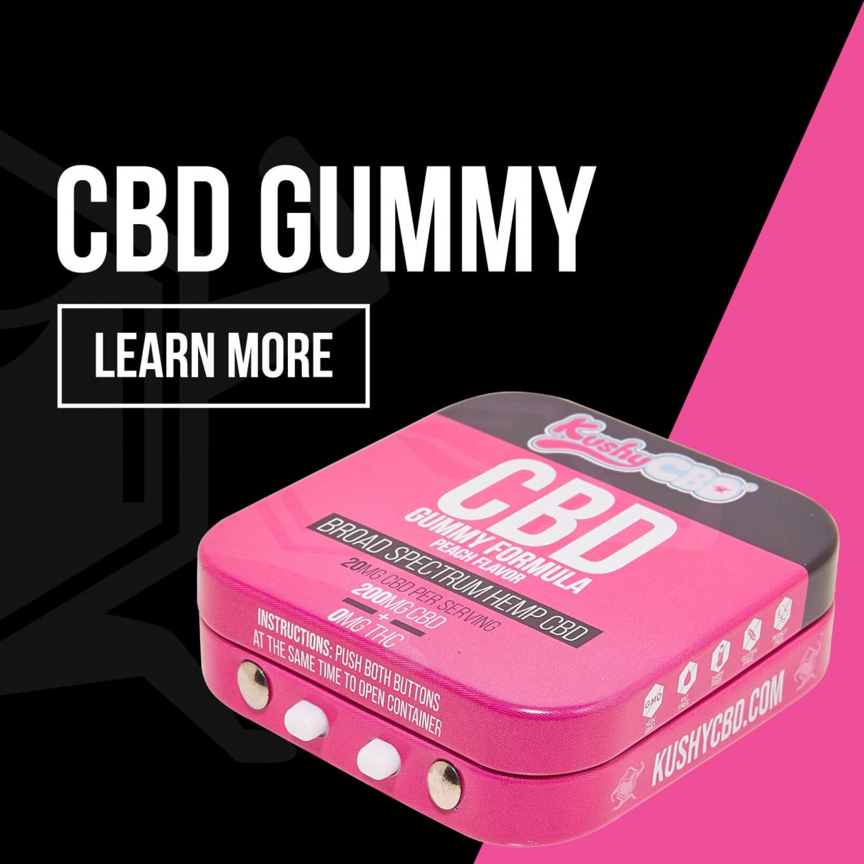 CBD Gummy Button